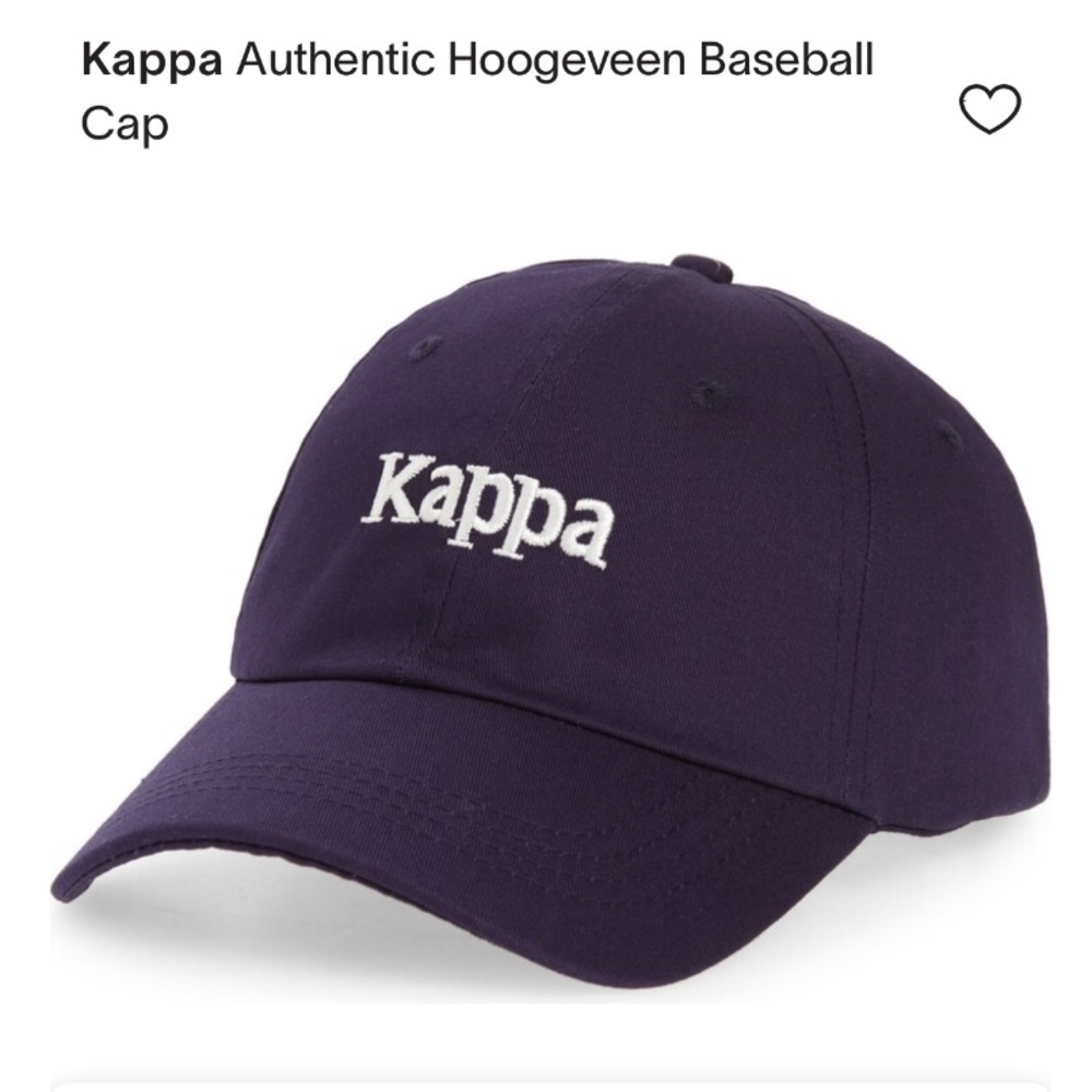 Kappa men Authentic Hoogeveen Baseball
Cap size 59 unisex NEW